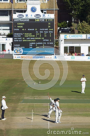 Sussex v Australia cricket tour match