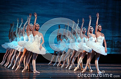 Swan Lake ballet performed by Russian Royal Ballet