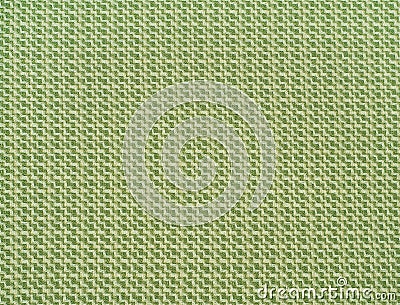 Swatch of Green Wool Tweed Fabric, Closeup or Macro for a Background