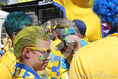 Swedish football fans