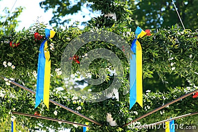 Swedish maypole