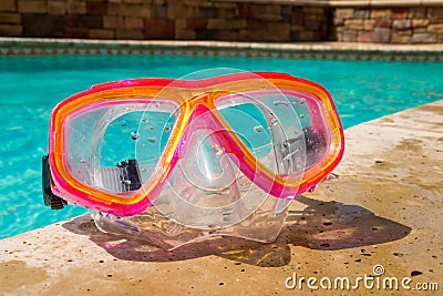 Swim goggles.