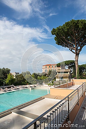 Swimming pool at hotel. Italia