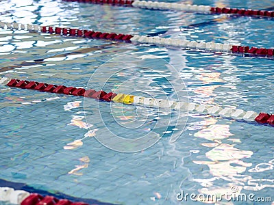 Swimming pool lane ropes