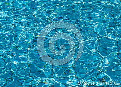 Swimming pool water texture