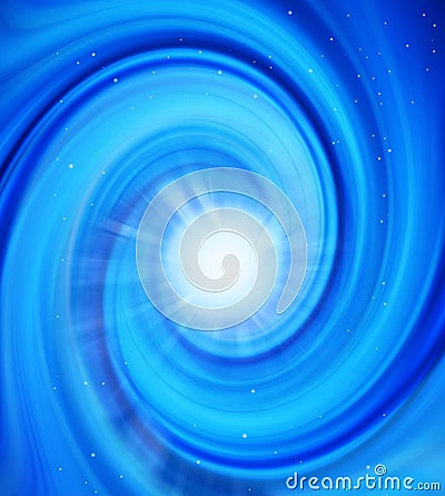 Swirling Space Star
