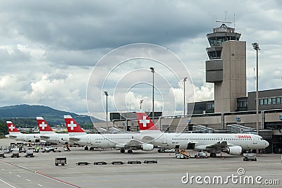 Swiss Air Airplanes