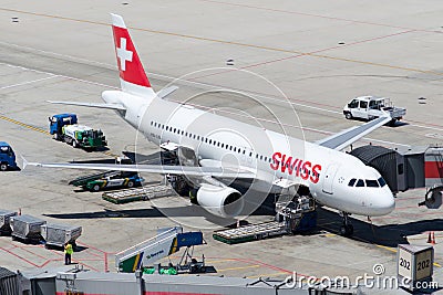 Swiss air parking