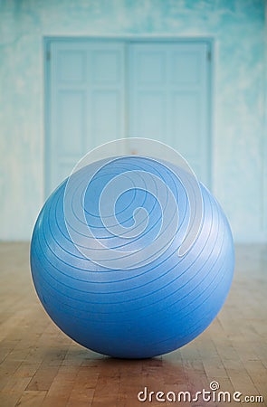 Swiss ball closeup