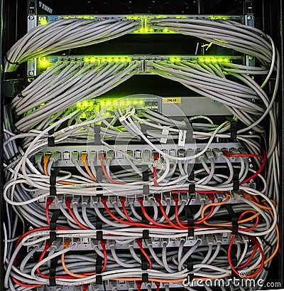Switch and cables - network