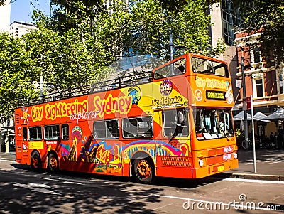 Sydney sightseeing bus