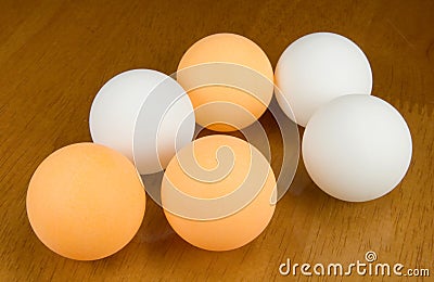 Table tennis balls