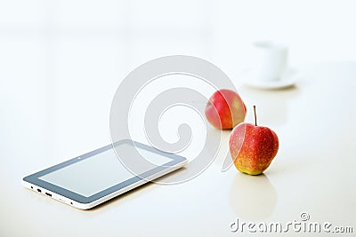 Tablet pc with apple
