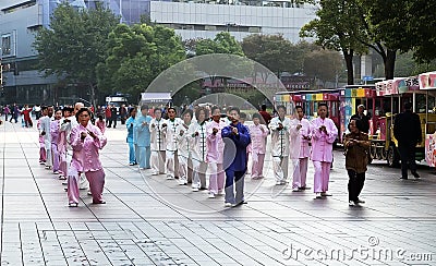 Taiji quan_Morning Shanghai