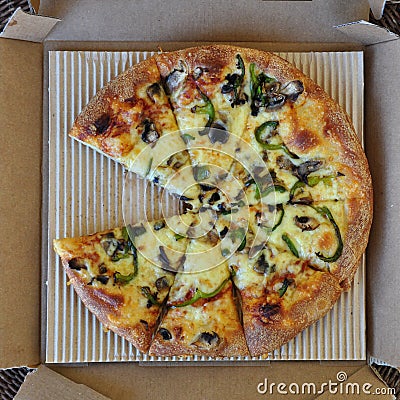 Takeaway pizza