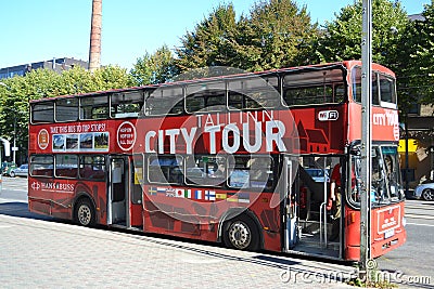 Tallinn city tour bus