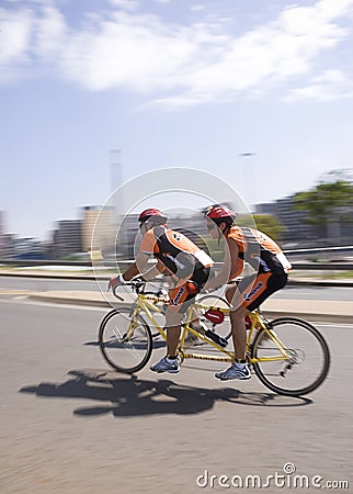 Tandem Cyclists - 94.7 Cycle Challenge