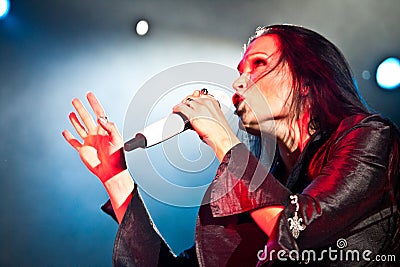 Tarja Turunen Performing Live at Aula Magna