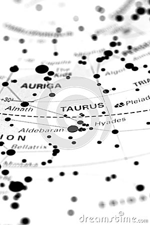 Taurus on star map B