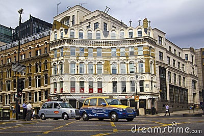 Taxi cab in London