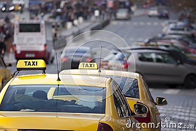 Taxi cabs