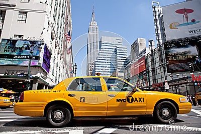 Taxi in Manhattan