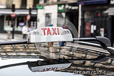 Taxi Sign