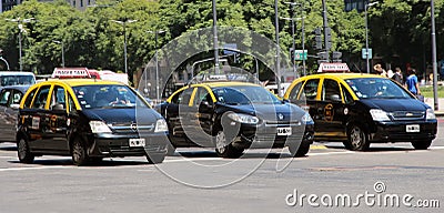 Taxis In Buenos Aires