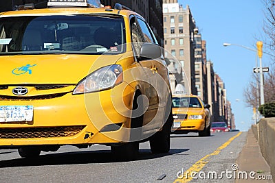 Taxis in New York