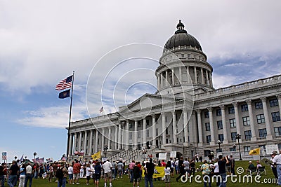 Tea Party protest at state capitol