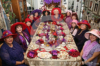 Tea party women