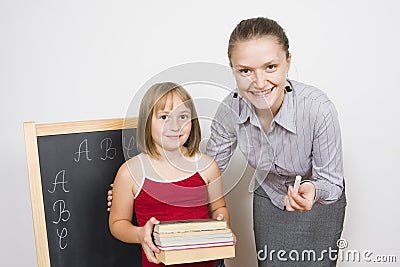 Teacher and student