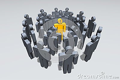 The Team Leader Royalty Free Stock Image - I