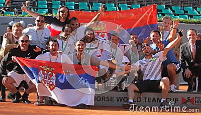 Team Serbia winners of the 2012 Power Horse World