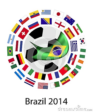 The 32 Teams in 2014 World Cup