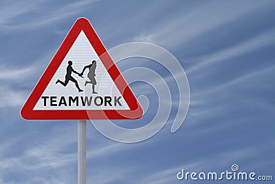 Teamwork Sign