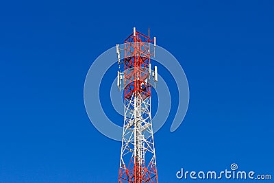 Telephone pole telecommunications tower