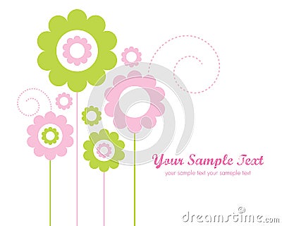 Template Design For Greeting Card Royalty Free Stock Images - Image ...