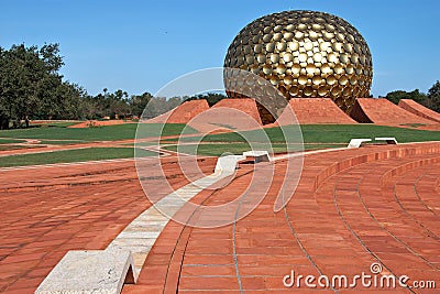 Temple in Auroville, India