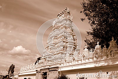 The temple inside the Mysore Palace, India