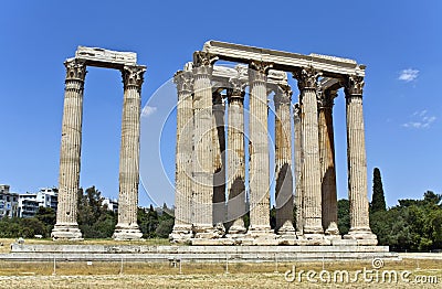 Temple of the Olympian Zeus at Athens