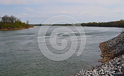 Tennessee River near Pittsburg Landing
