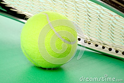 Stock Photo: Tennis ball