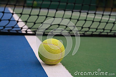 Tennis ball, sport concept