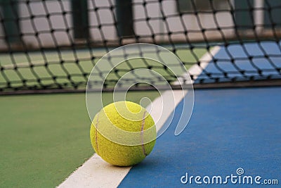 Tennis ball, sport concept