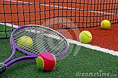 Tennis Balls & Racket-5