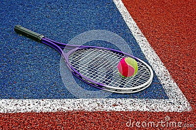 Tennis Balls & Racket-3