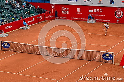 Tennis match - Gael Monfils vs. Paul-Henri Mathieu