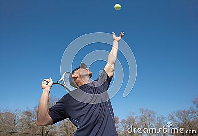 Tennis serve