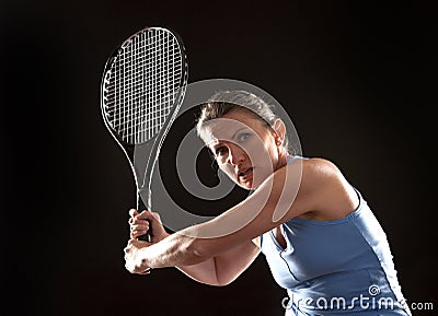 Tennis woman